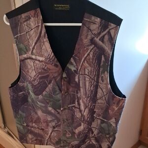 Men's Camouflage Vest - Brown/Green